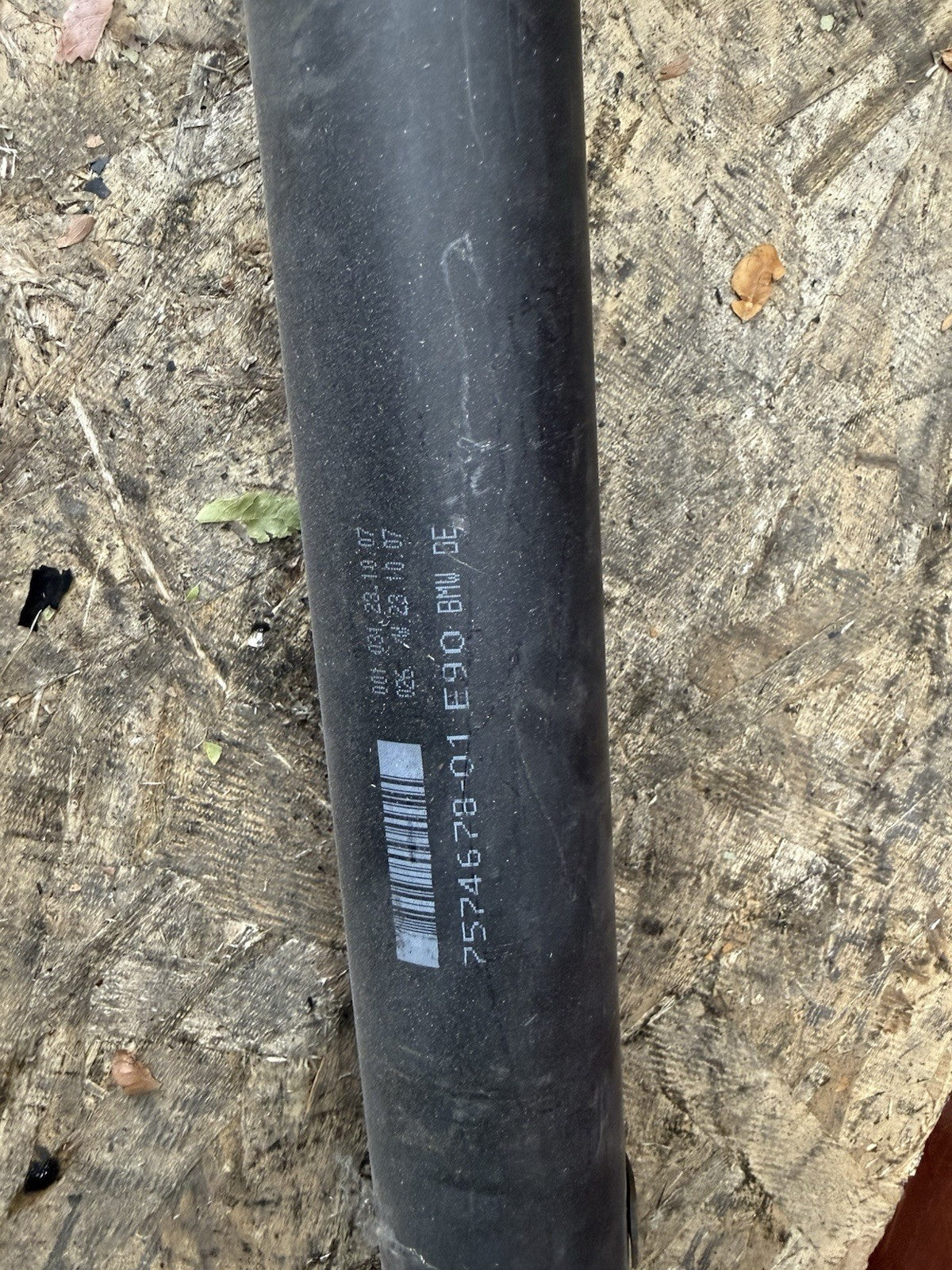 07-13 OEM BMW E90 E92 E93 Rear Drive Shaft Driveshaft AT Transmission 7574678