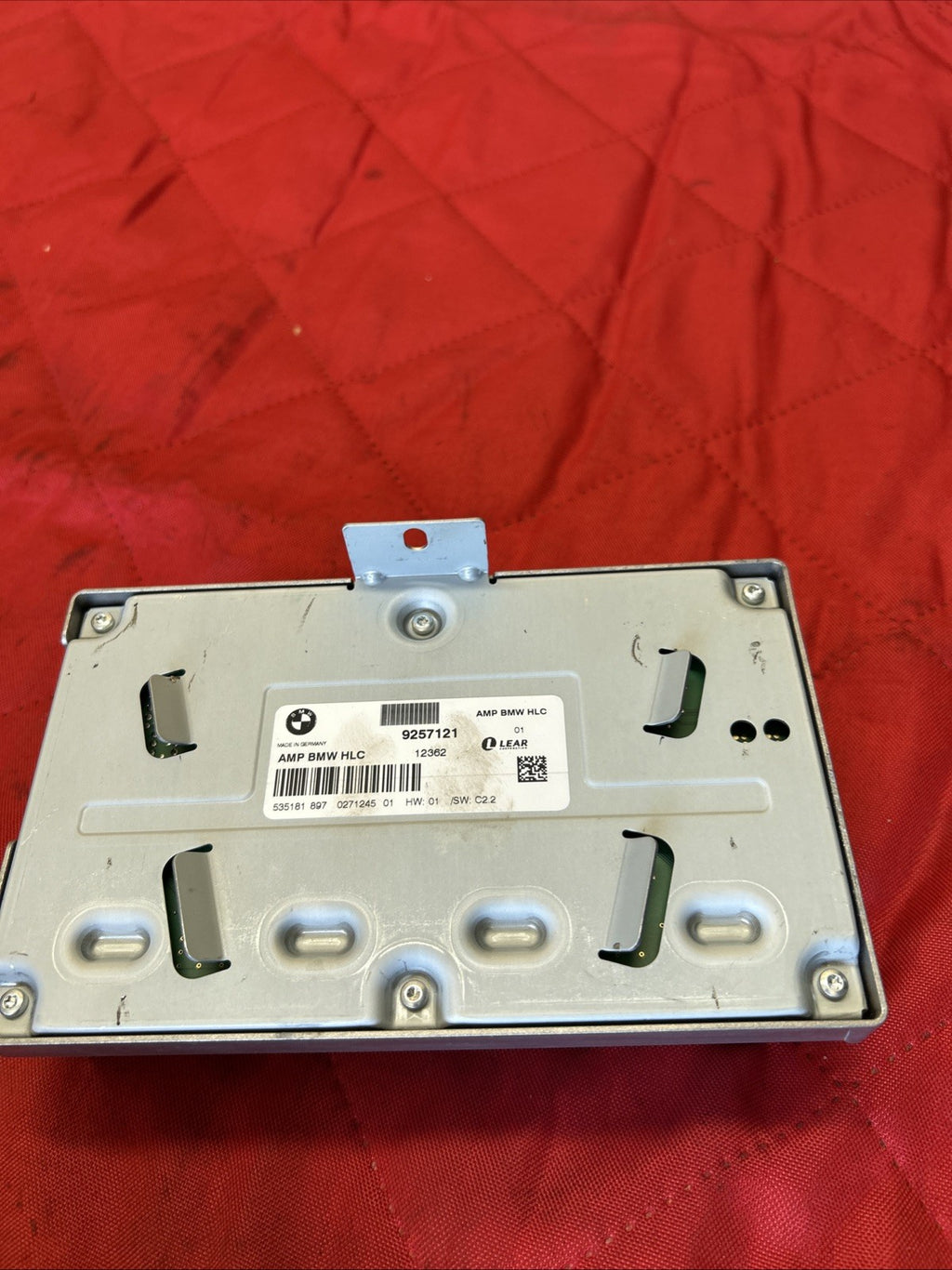BMW 2011-2014 F25 X3 HiFi RADIO AMP AUDIO AMPLIFIER OEM 9257121