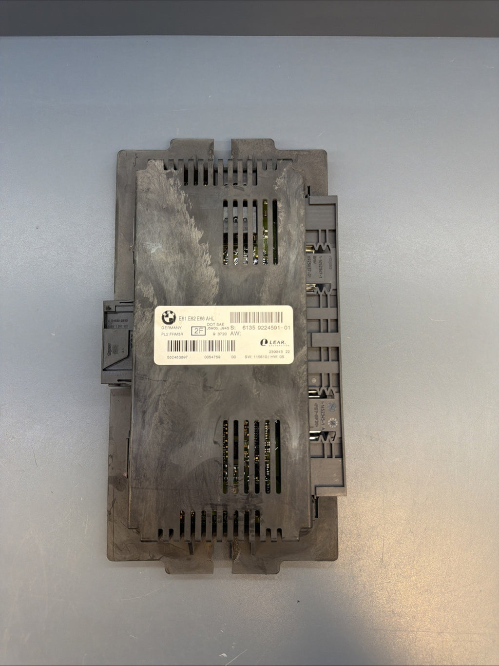 08-13 BMW 128 135 Footwell Headlight Module Computer Control Unit FRM3R 9224591