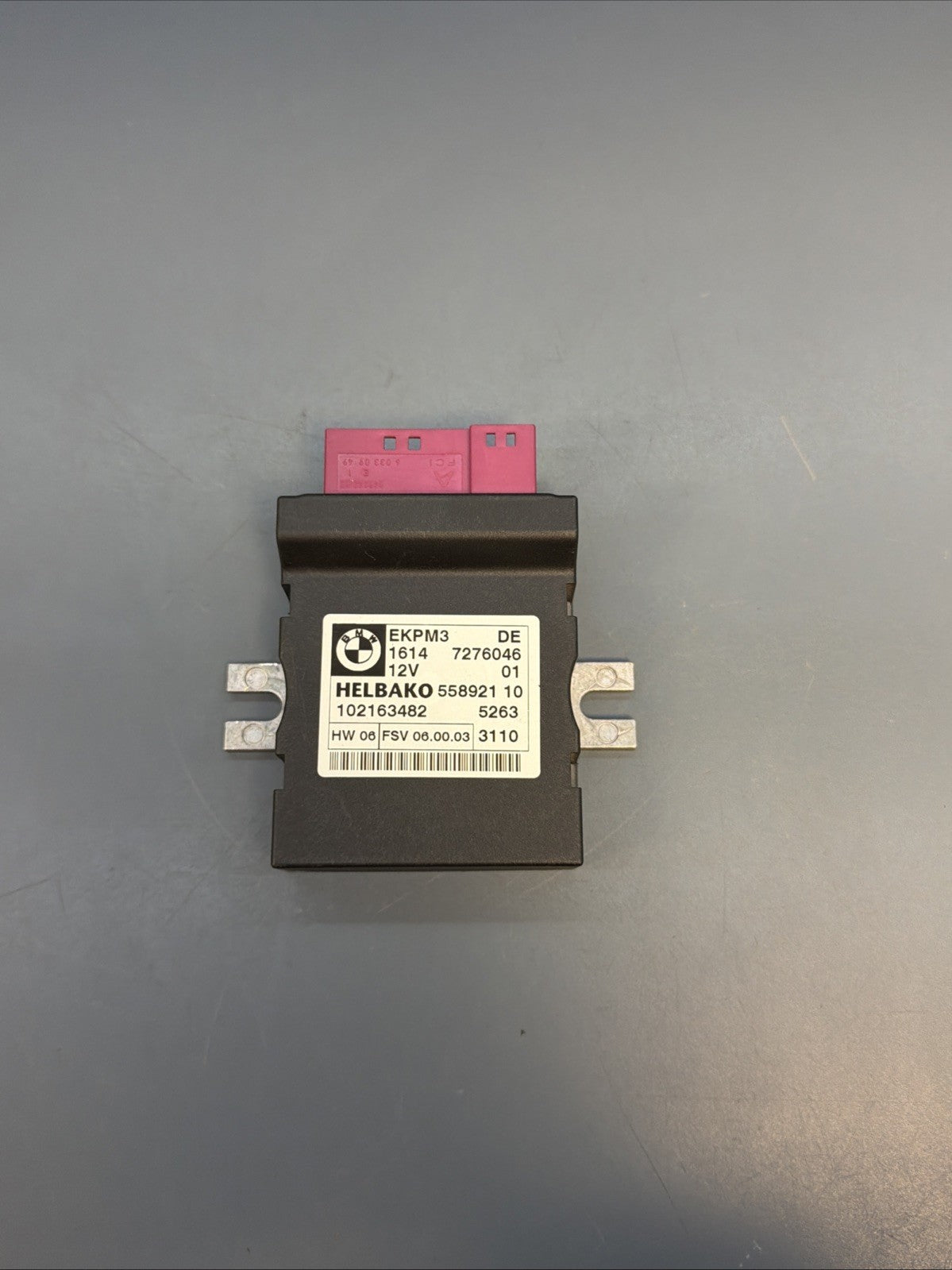 BMW 1 3 5 X5 E60 E70 E81 E82 E87 E90 Fuel Pump Control Unit Module EKPM3 7276046