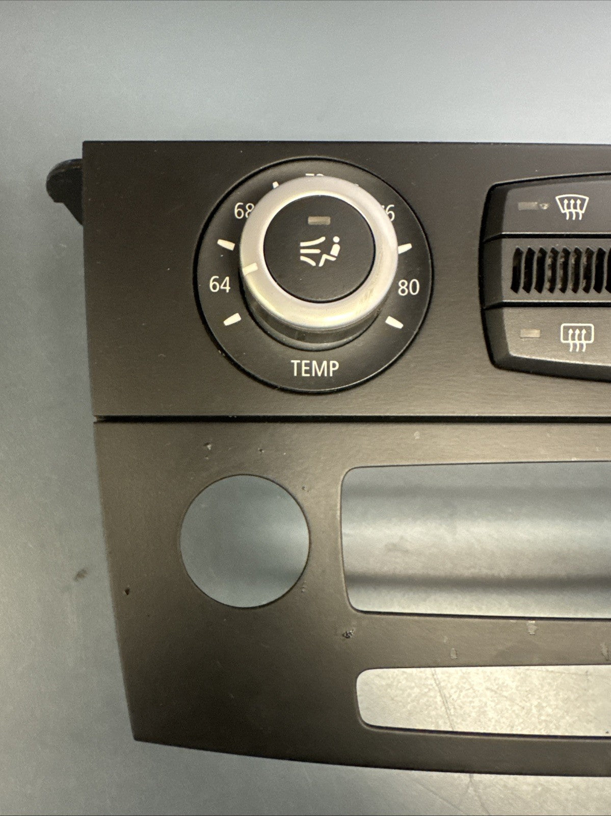 07-10 BMW E60 530i 528i 550i A/C HEAT CLIMATE CONTROL UNIT PANEL OEM 9155643