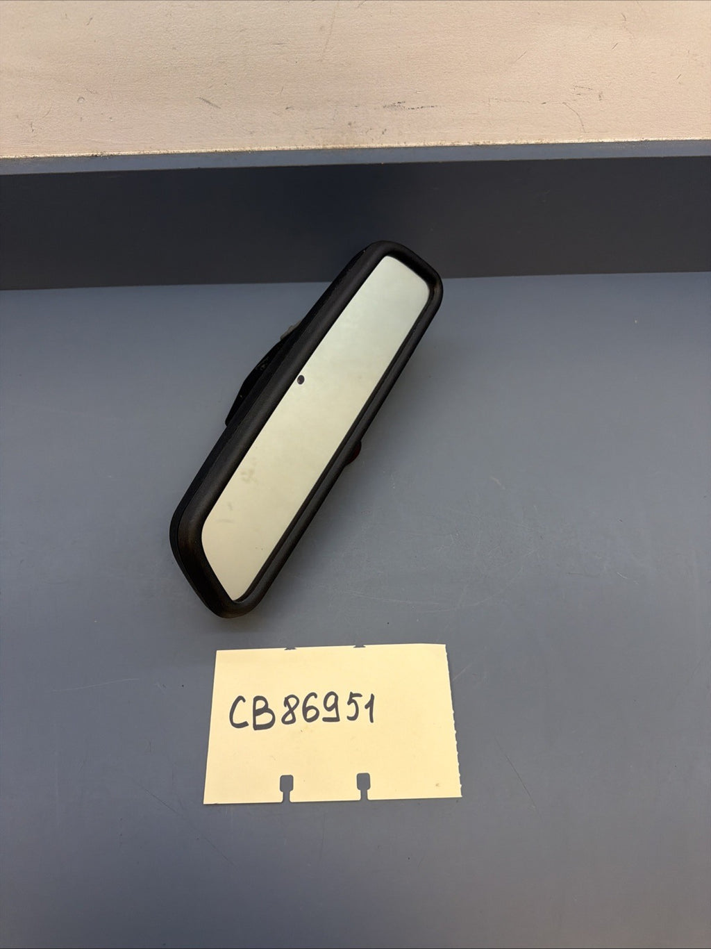 2004–2010 BMW E60 E61 E65 E66 AUTO‑DIM REAR VIEW MIRROR HOMELINK OEM 7028444