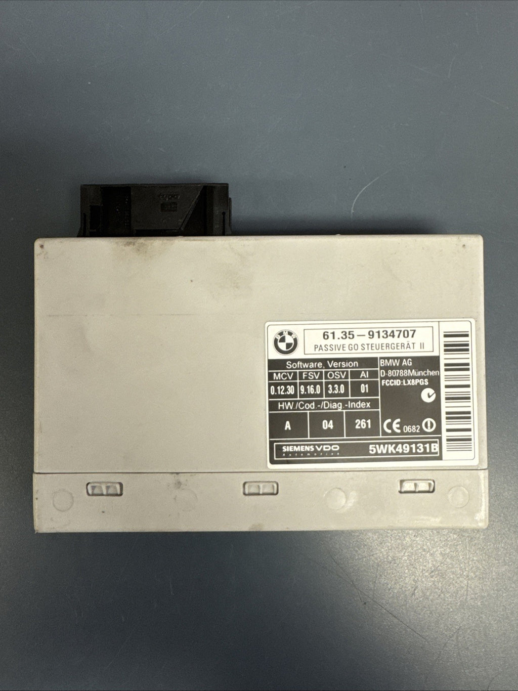 2006-2012 BMW E60 E61 E70 E64 E63 KEYLESS GO PASSIVE CONTROL MODULE 9134707 OEM