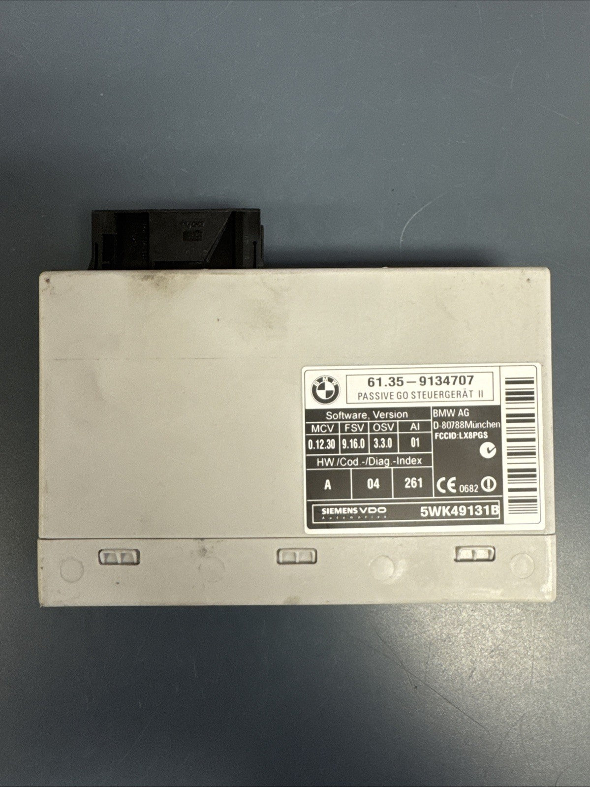 2006-2012 BMW E60 E61 E70 E64 E63 KEYLESS GO PASSIVE CONTROL MODULE 9134707 OEM