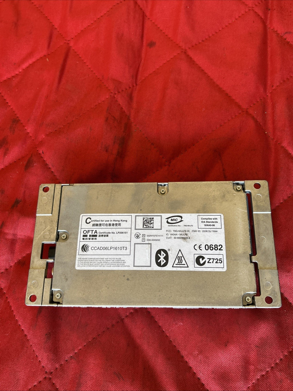 07-11 BMW E90 E91 E88 Radio Bluetooth Communication Control Module 9200822 OEM