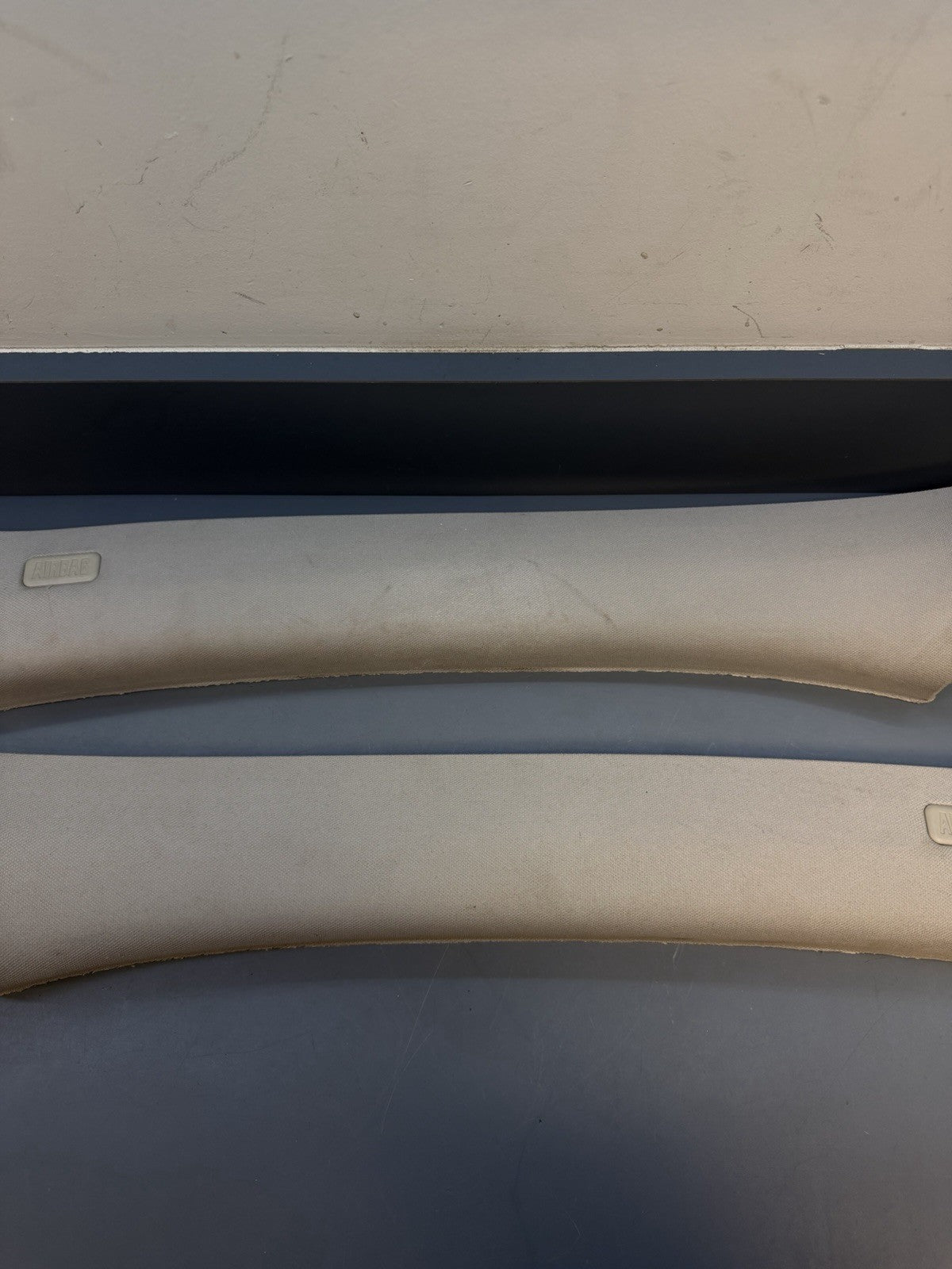 BMW E90 335xi Series 4dr Front Left & Right A Pillar Cloth Trim 7058332 7058331