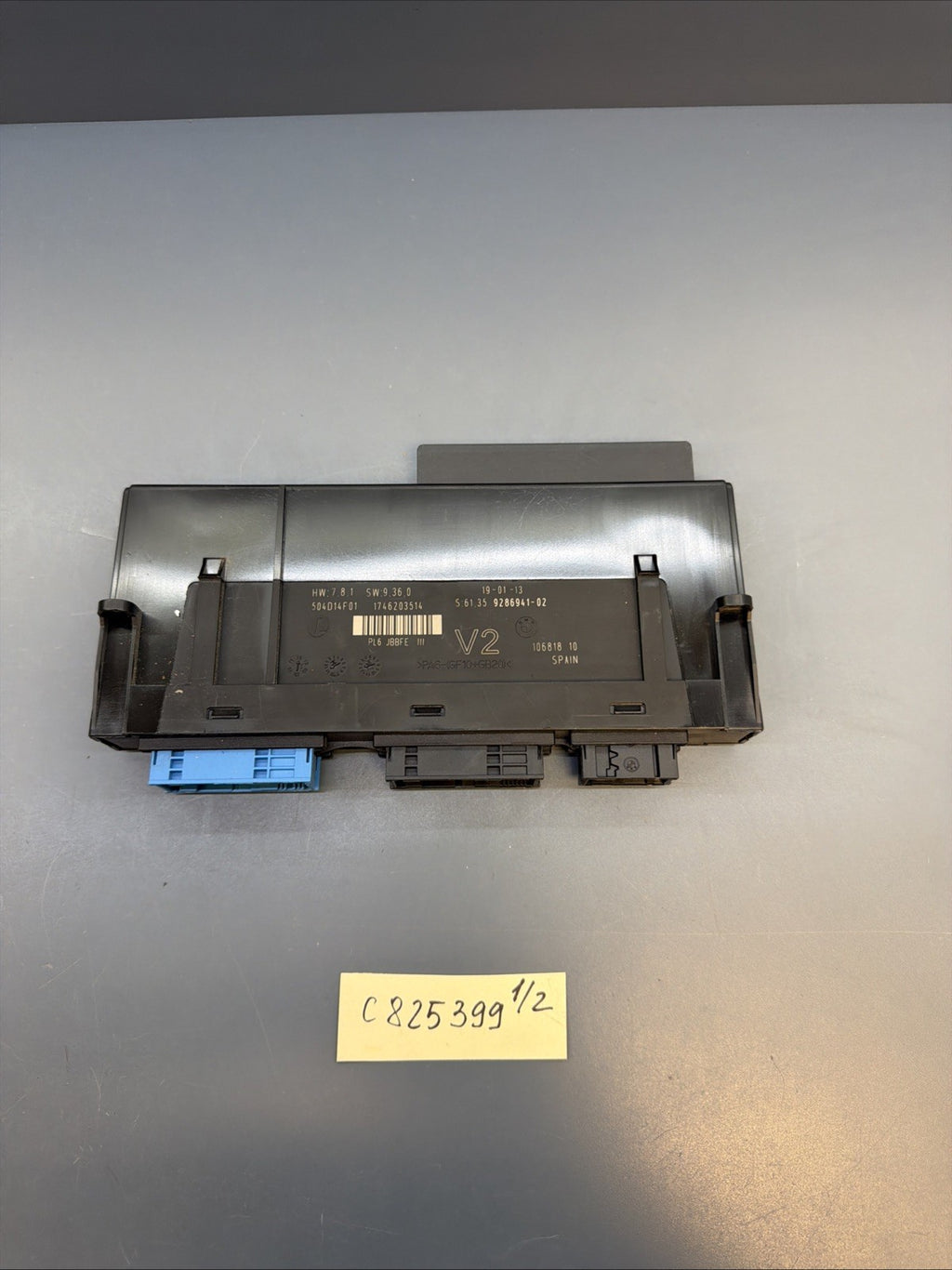 2011 - 2016 BMW 528i 535i 550i M5 M6 Electronic Junction Box 6135 9286941