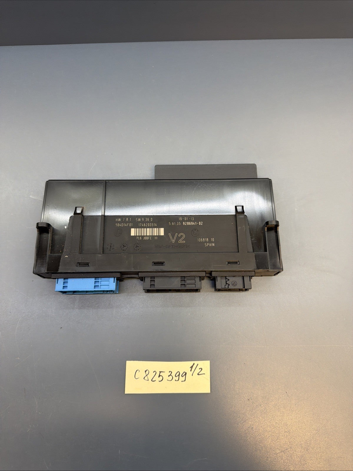 2011 - 2016 BMW 528i 535i 550i M5 M6 Electronic Junction Box 6135 9286941