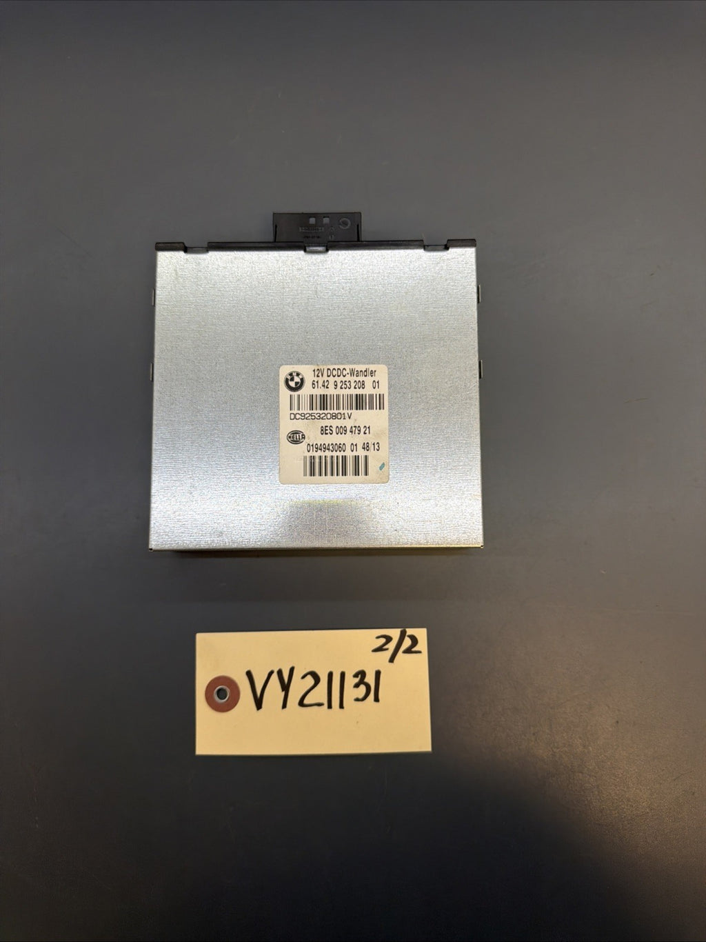 13-15 BMW X1 E84 VOLTAGE CONVERTER CONTROL MODULE OEM 9253208