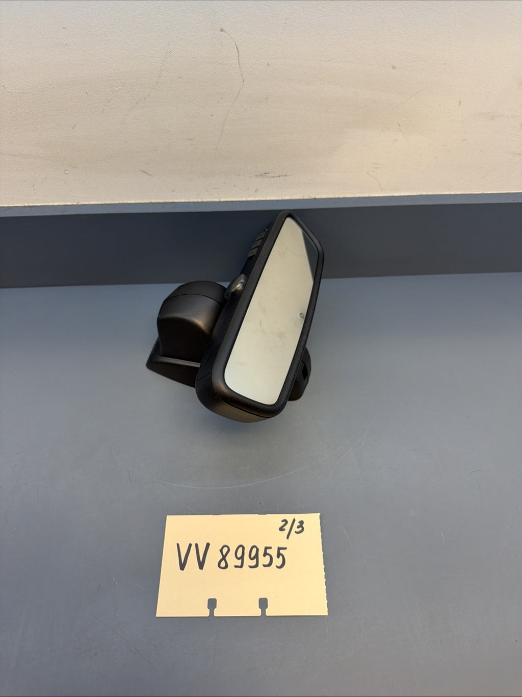 2010-2013 BMW X5 Rear View Mirror Black Auto Dim Compass OEM 922598001