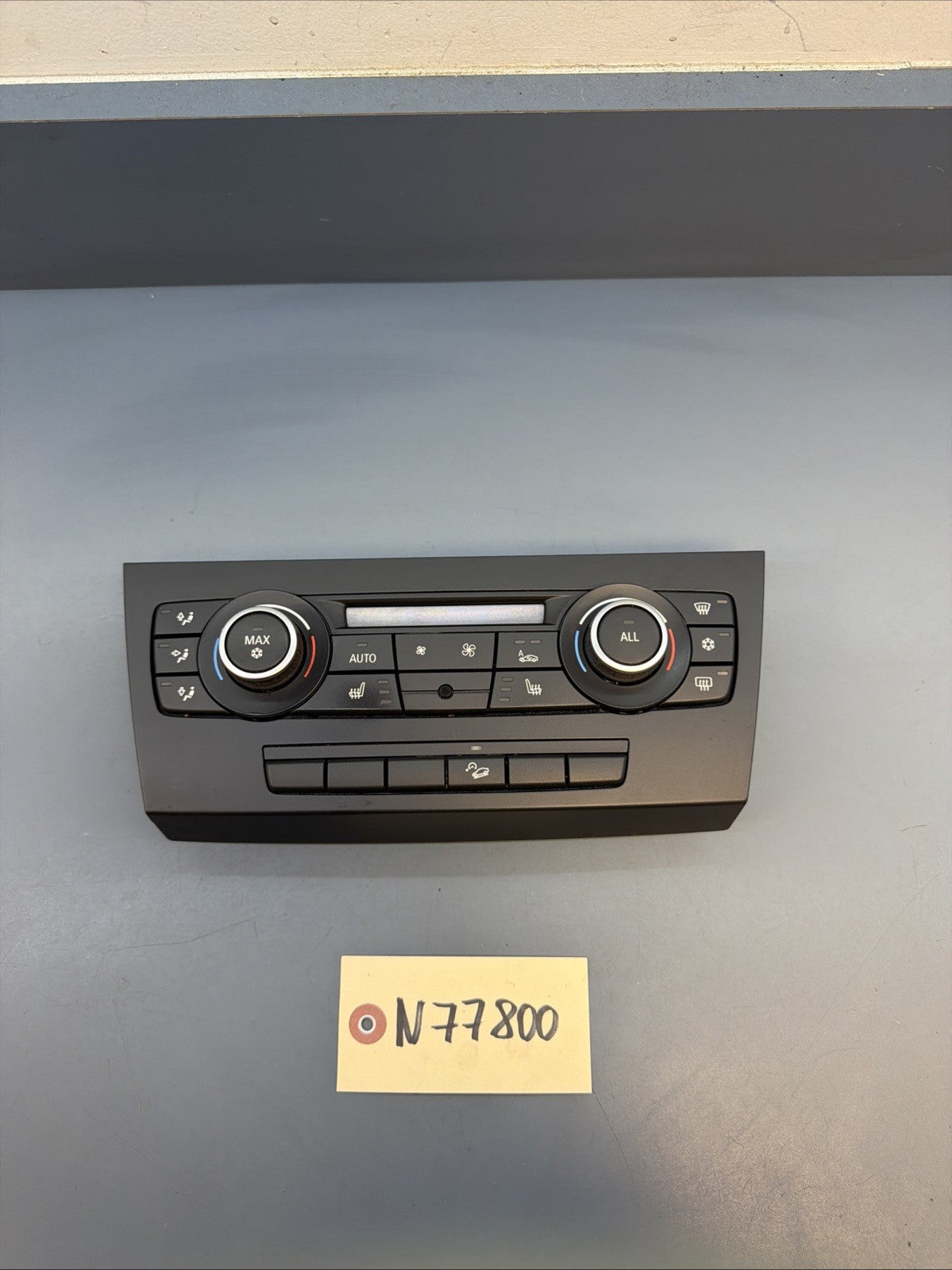 BMW 04-13 E81 E88 E90 E84 1/3 SERIES X1 AC CLIMATE CONTROL PANEL OEM 9250393