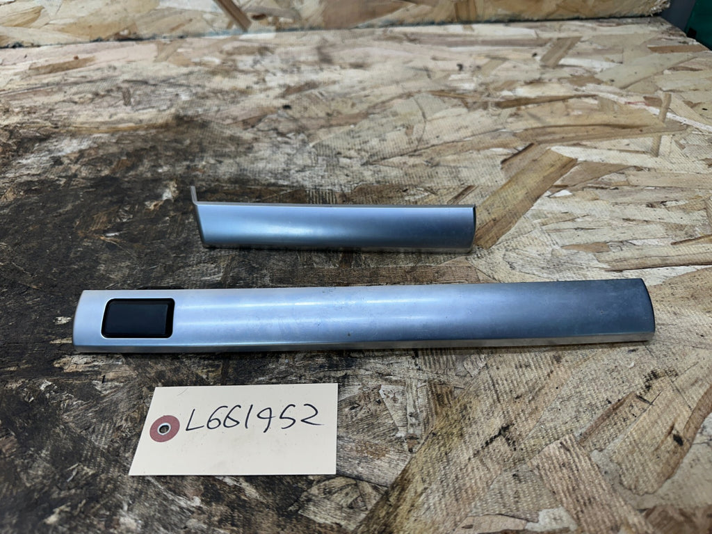 BMW 2007-2014 E70 X5 SILVER DASH BOARD TRIM SET OEM 6956693+6956692+6949309