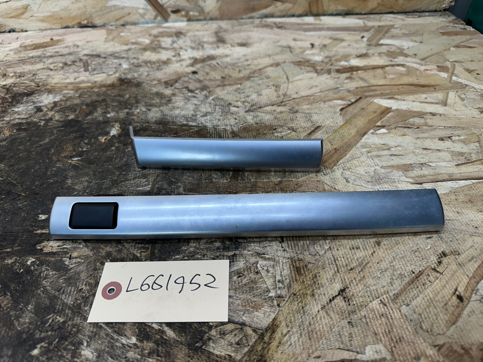 BMW 2007-2014 E70 X5 SILVER DASH BOARD TRIM SET OEM 6956693+6956692+6949309