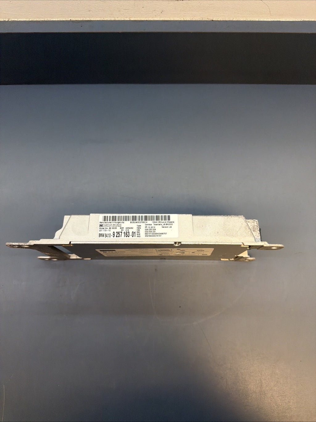2009 - 2015 BMW 335i E90 E91 E92 X1 Telematics Bluetooth Control Module 9257163