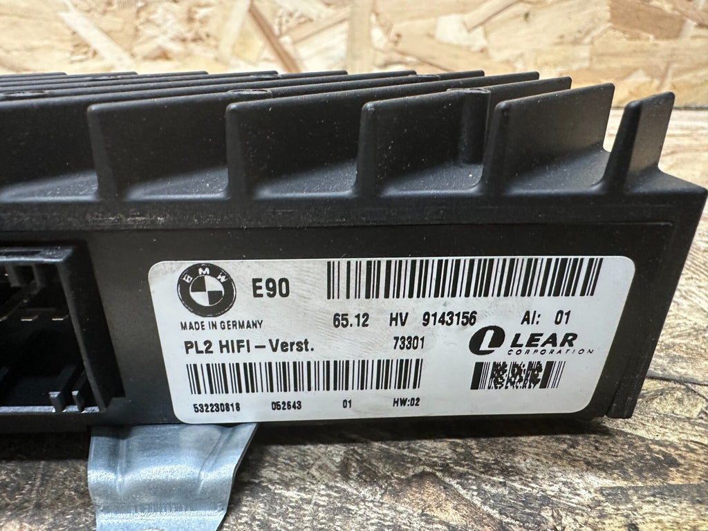 BMW 2006-2013 E90 LEAR HiFi AUDIO RADIO AMPLIFIER OEM 9143156
