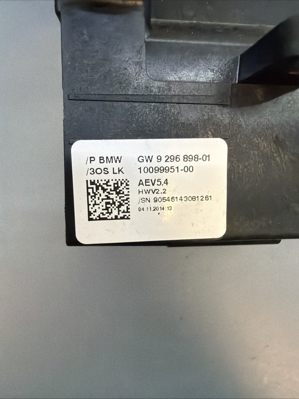 12-18 BMW F22 F30 F32 F33 F34 GEAR SELECTOR SHIFTER SWITCH SPORT 9296898 OEM