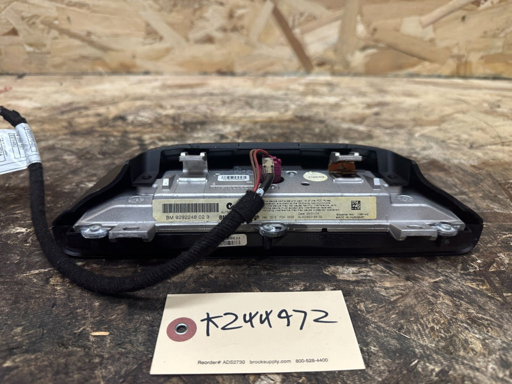BMW 12-19 F25 F30 F32 F33 DASH MULTIMEDIA NAVIGATION DISPLAY SCREEN OEM 9292248