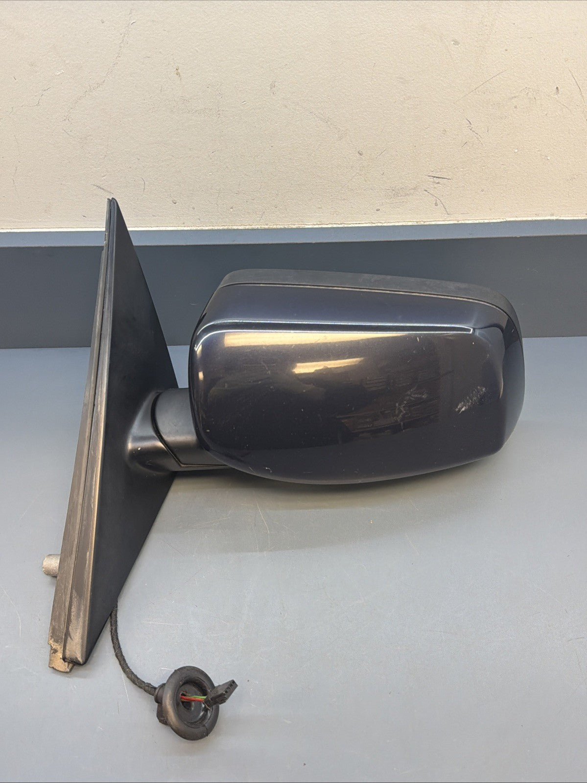 BMW 2008-2010 E60/E61 LCI LEFT DRIVER SIDE MIRROR BLue 7043437/7038344