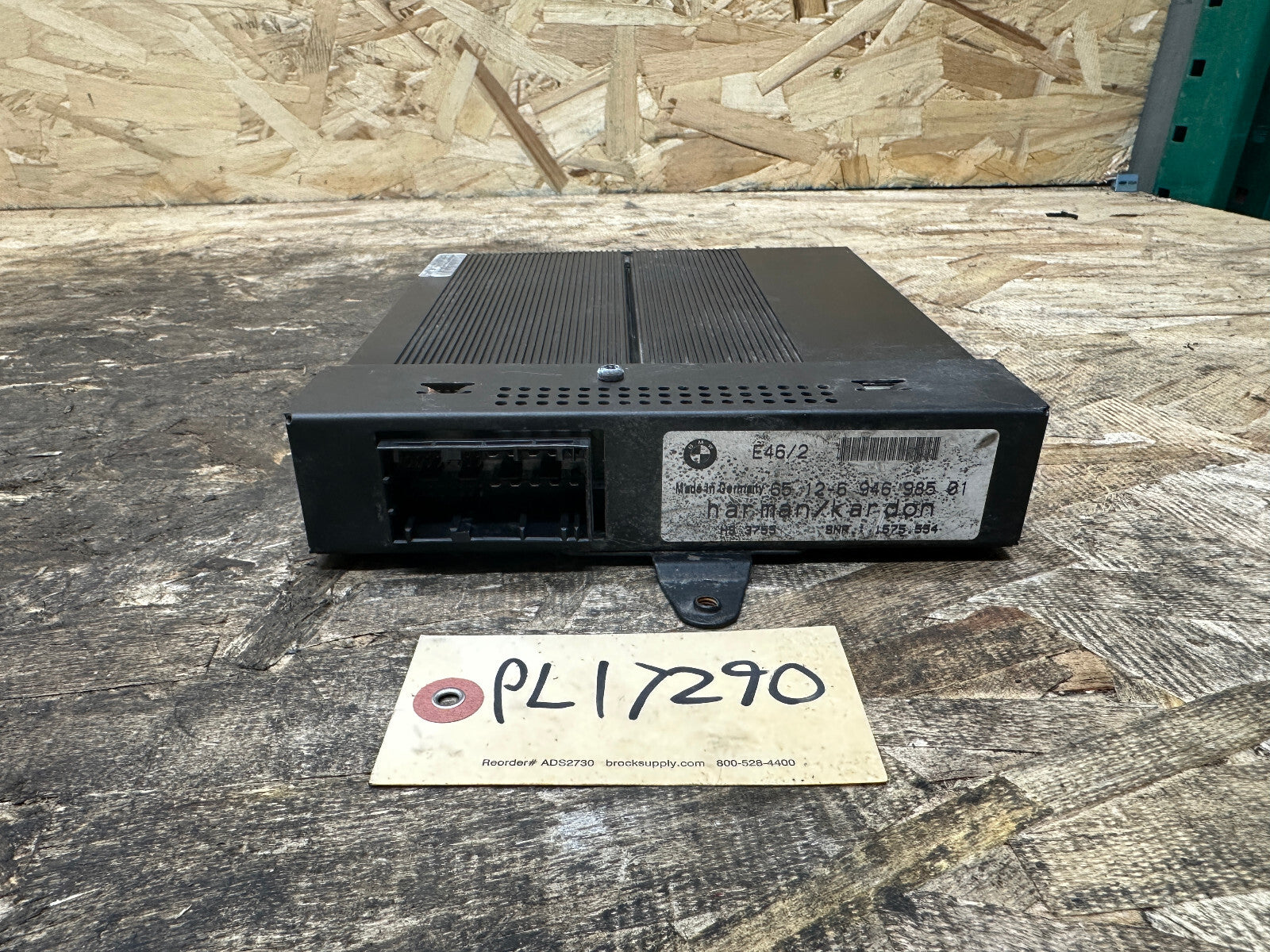 BMW 1997-2006 E46 HARMAN KARDON HIFI RADIO AUDIO SYSTEM AMPLIFIER AMP 6946985