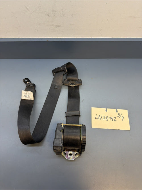 00-06 BMW X5 E53 FRONT RIGHT PASSENGER SEAT BELT RETRACTOR BLACK 8408753 OEM