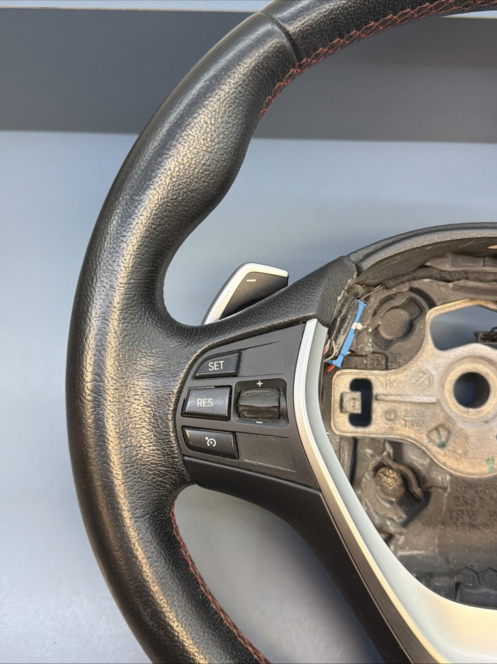 OEM 3-Spoke Leather Steering Wheel BMW F30 F31 F33 F34 F36 2013-2019 / 62562181E