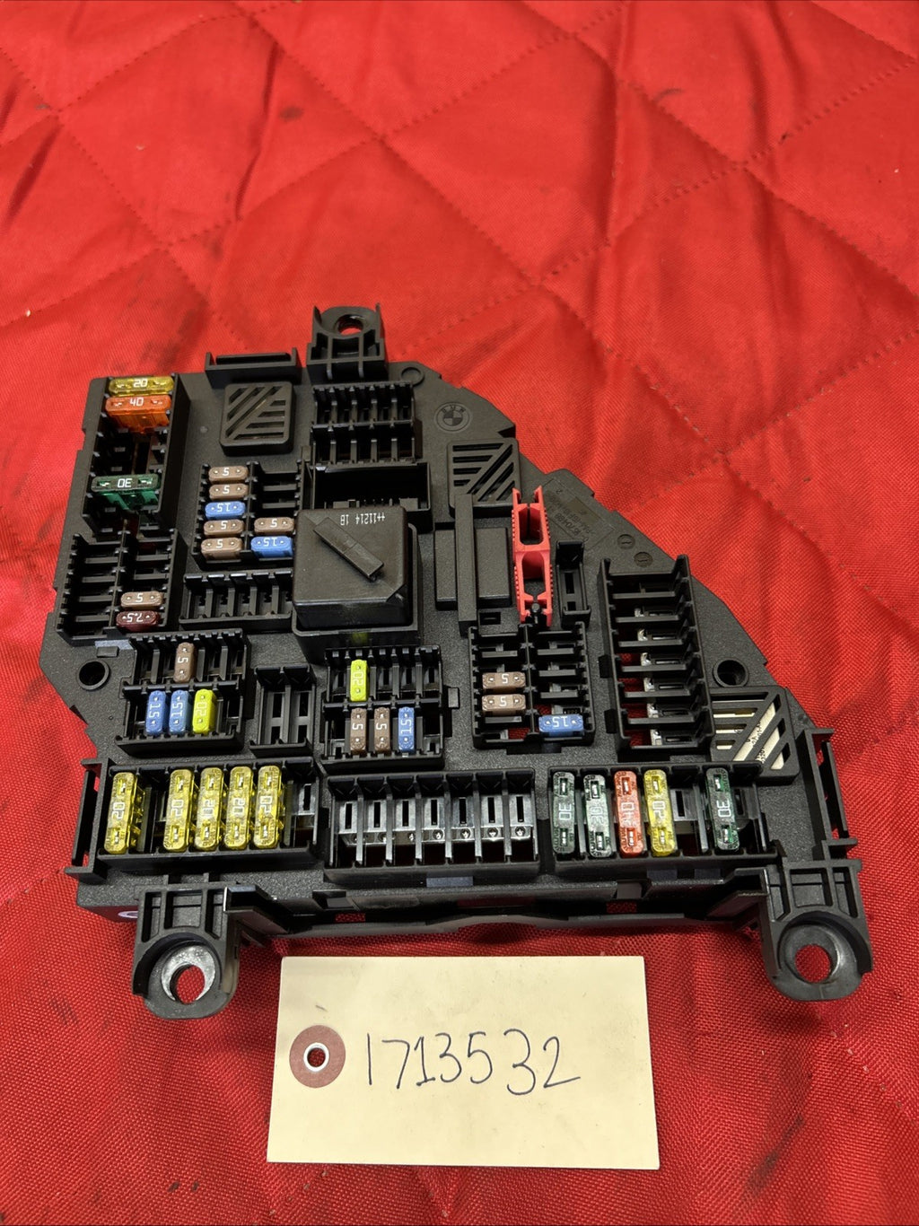 BMW 2011-2017 F25 X3 REAR TRUNK FUSE JUNCTION BOX OEM 9210859