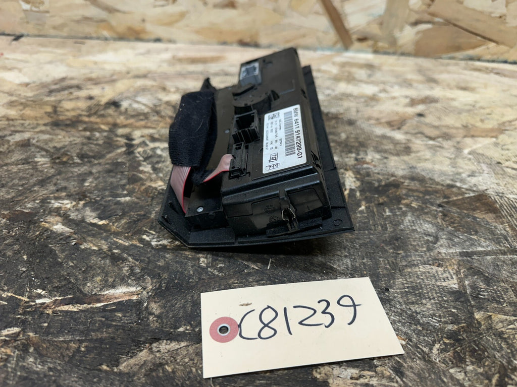 BMW 2006-2012 E90 E9X 3 SERIES CLIMATE CONTROL PANEL BLACK OEM 9147299