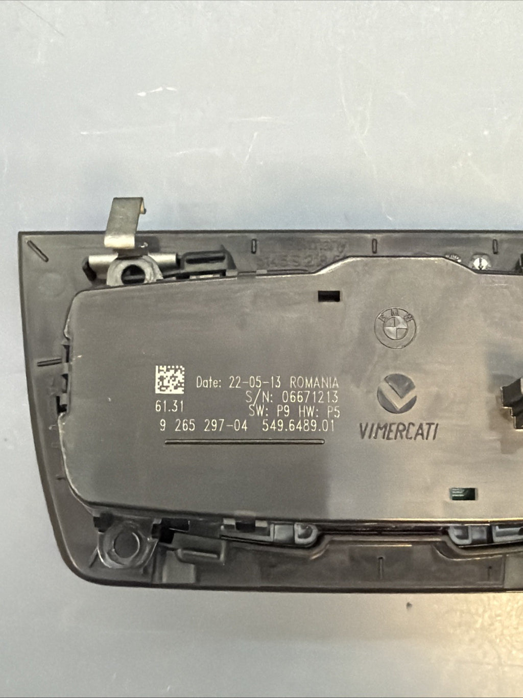 12-18 BMW F30 320 328I 335I Headlight Lamp Switch Control Module 9265297 OEM