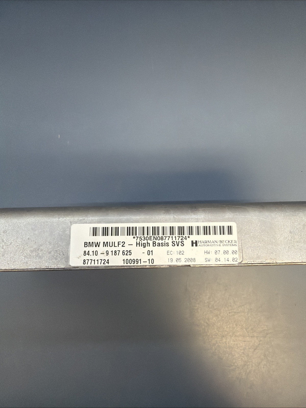 OEM BMW E82 E88 E90 E92 E93 M3 High Basis SVS MULF2  Bluetooth Module 9187625