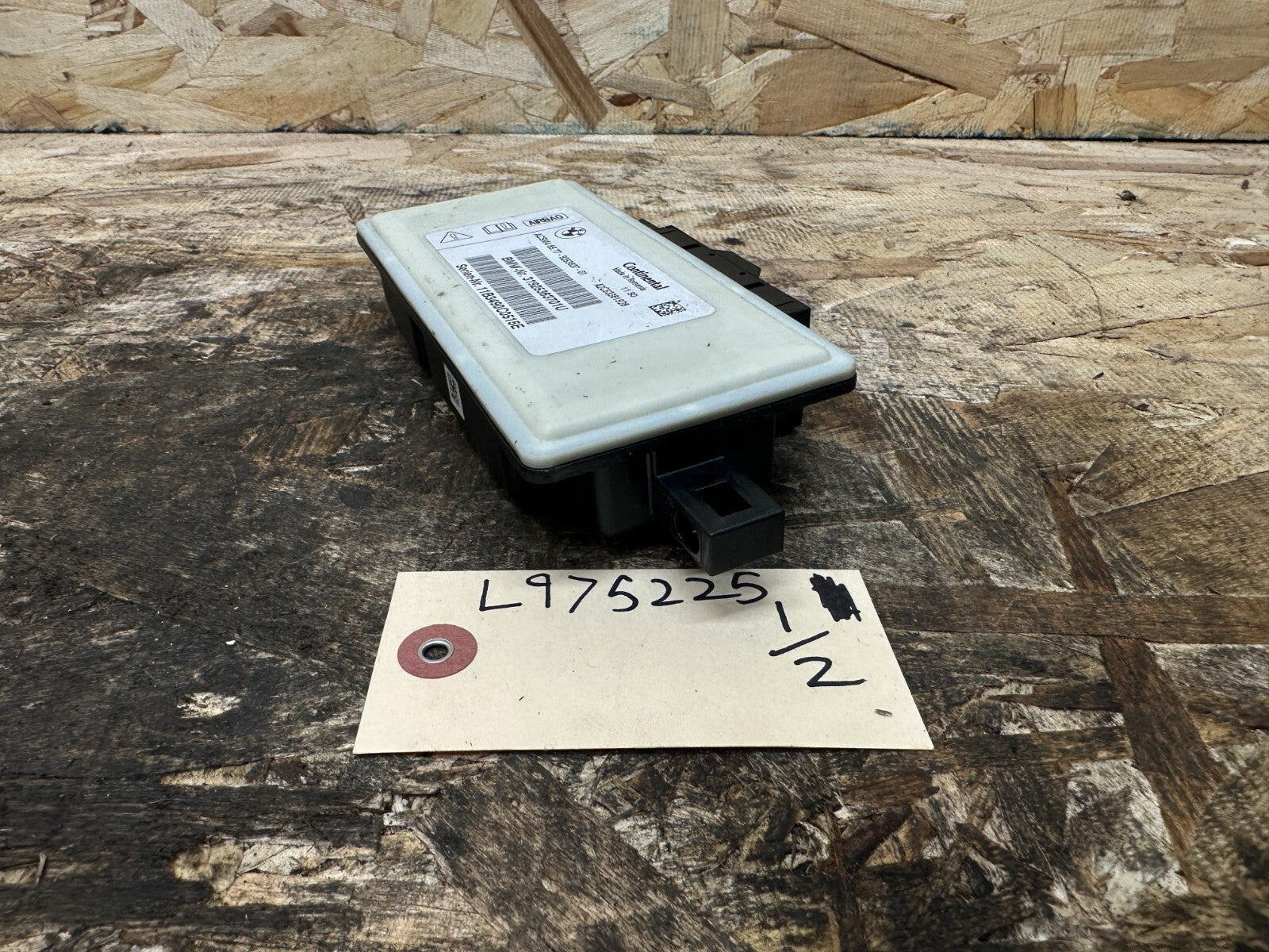 BMW 2011-2017 F25 X3 F10 F30 5 SER 3 SER CRASH SRS CONTROL MODULE OEM 9253637
