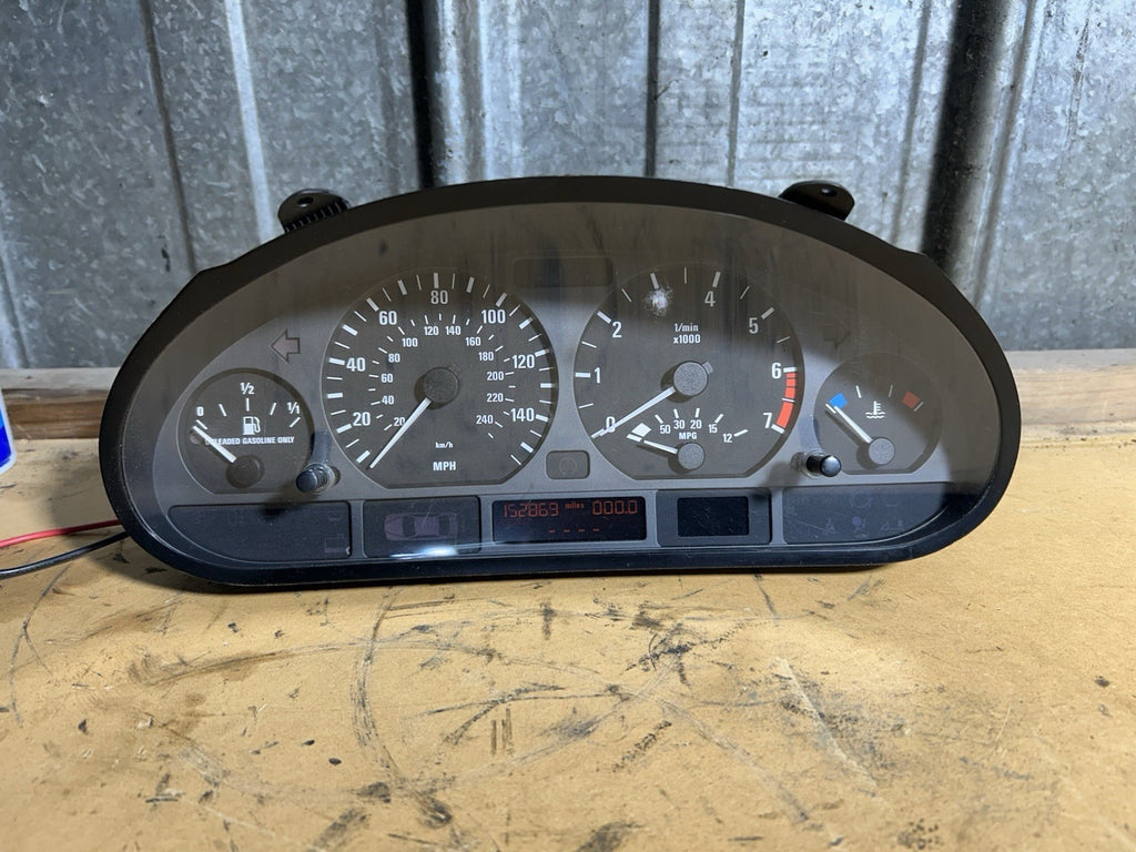 2001-2003 BMW 325i AT Speedometer Instrument Cluster 152K MPH OEM 6910284