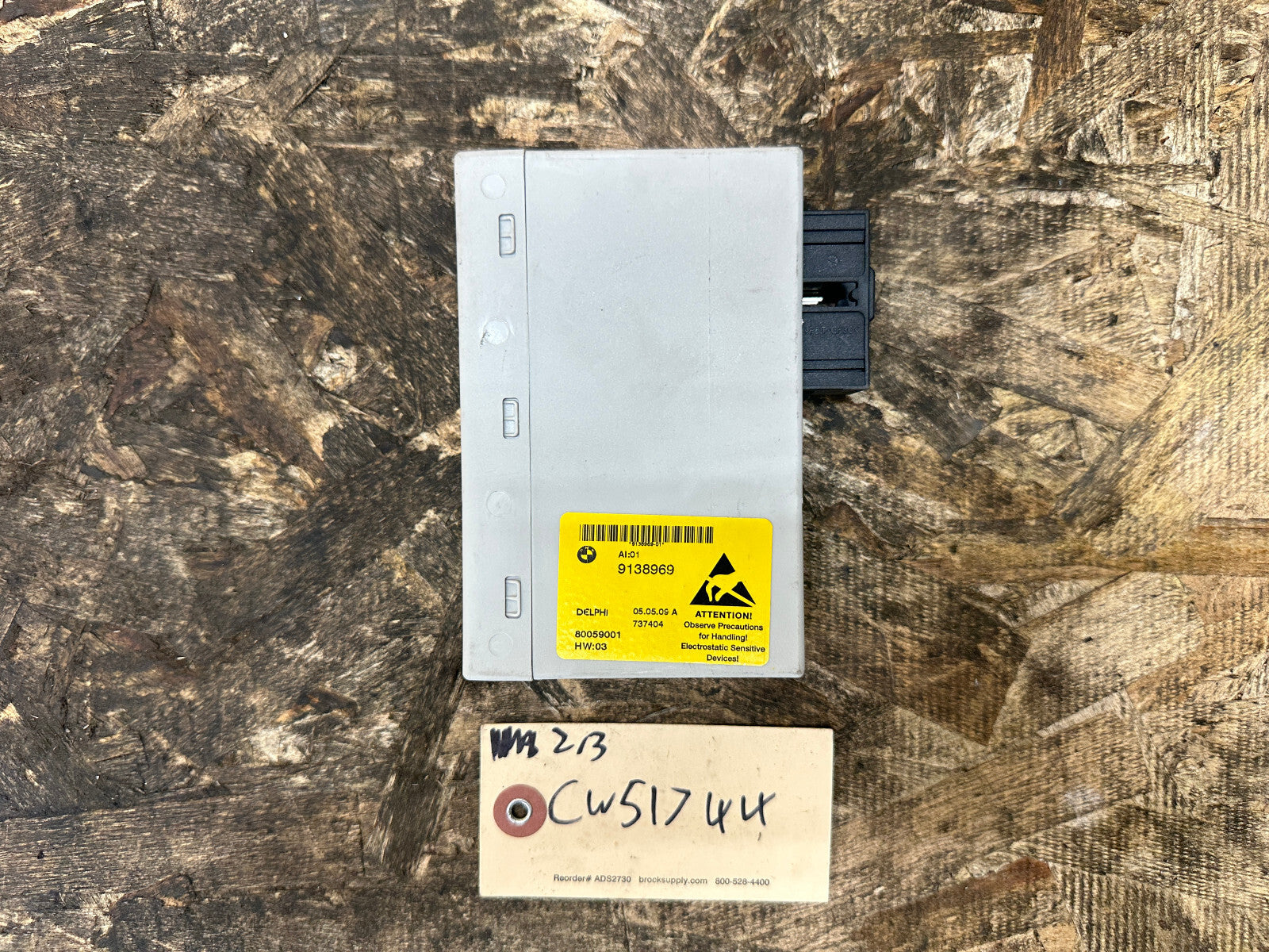 BMW 06-10 E60 520 523 525 530 535 540 550 BCM BODY POWER CONTROL MODULE 9138969