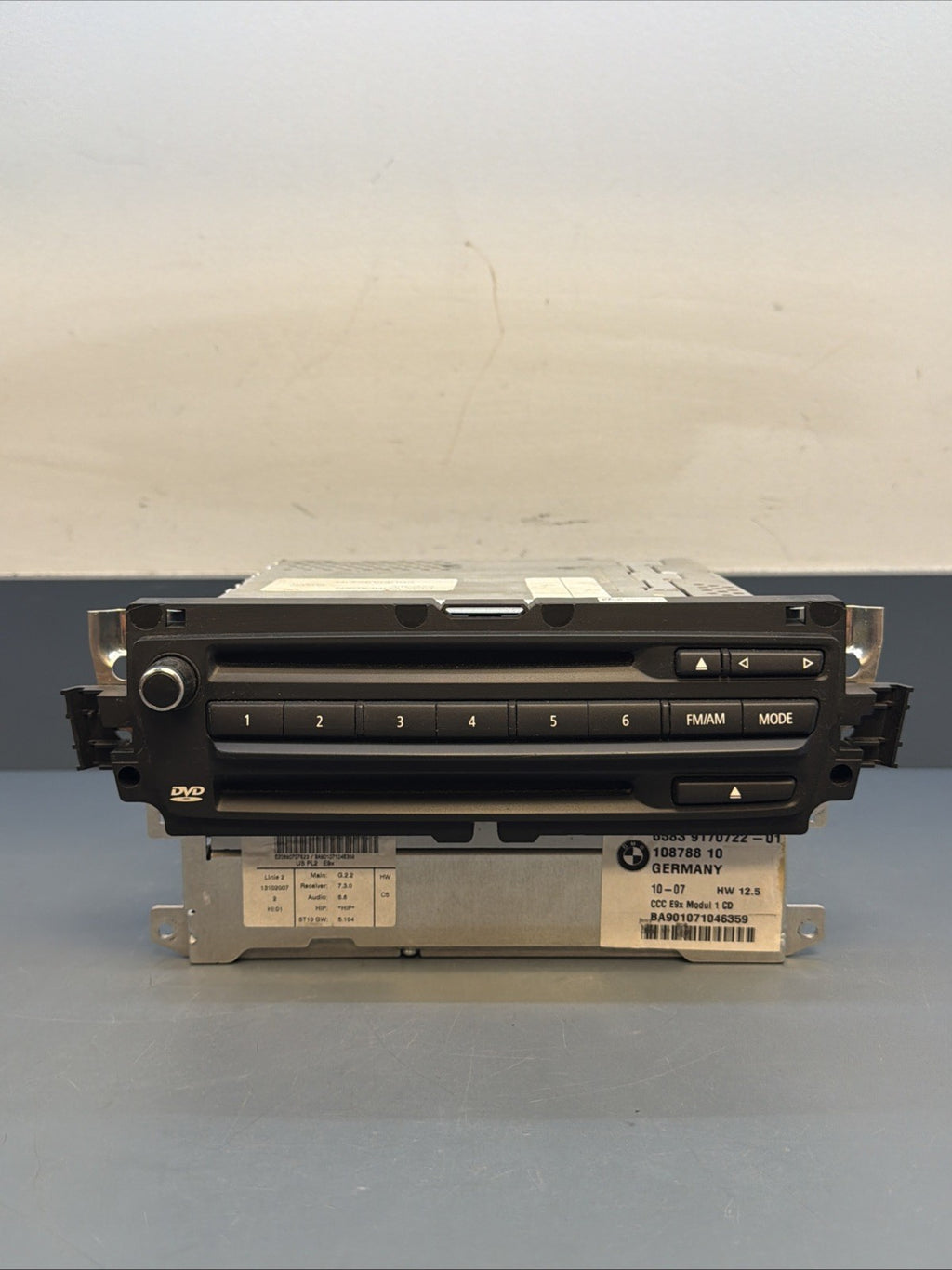 BMW 2006-2009 E90 3 SERIES NAVIGATION CD RADIO PLAYER OEM 9170722 CCC