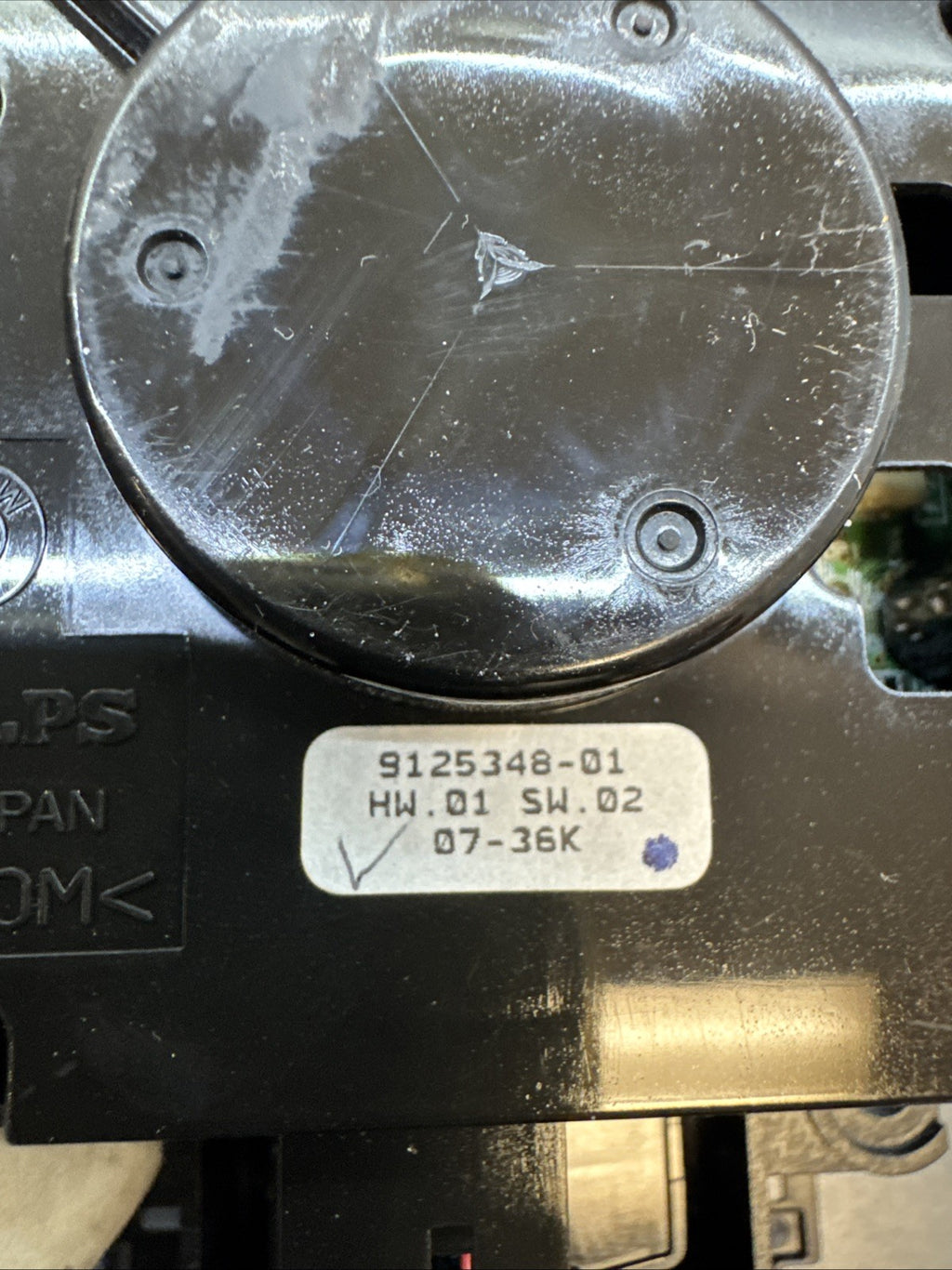 06-08 BMW E90 E92 328i 335i iDrive CCC Control Knob Wheel 9125348 OEM