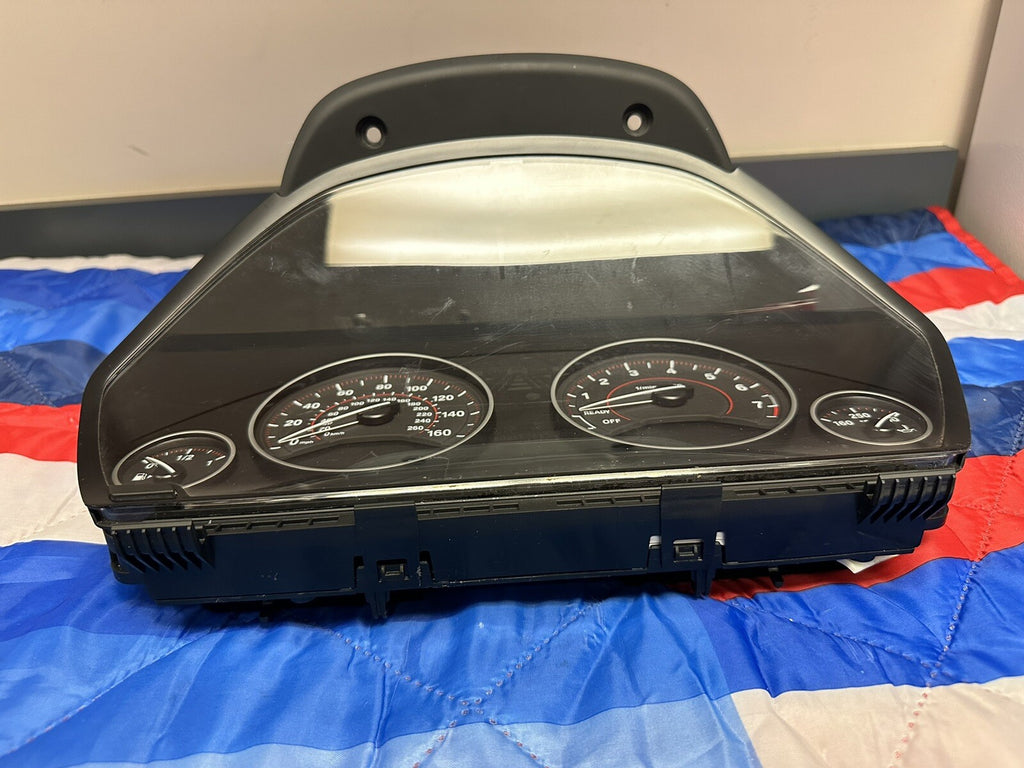 2012-2015 BMW F31 328I N20 FRONT SPEEDOMETER INSTRUMENT CLUSTER OEM 9232895 45K