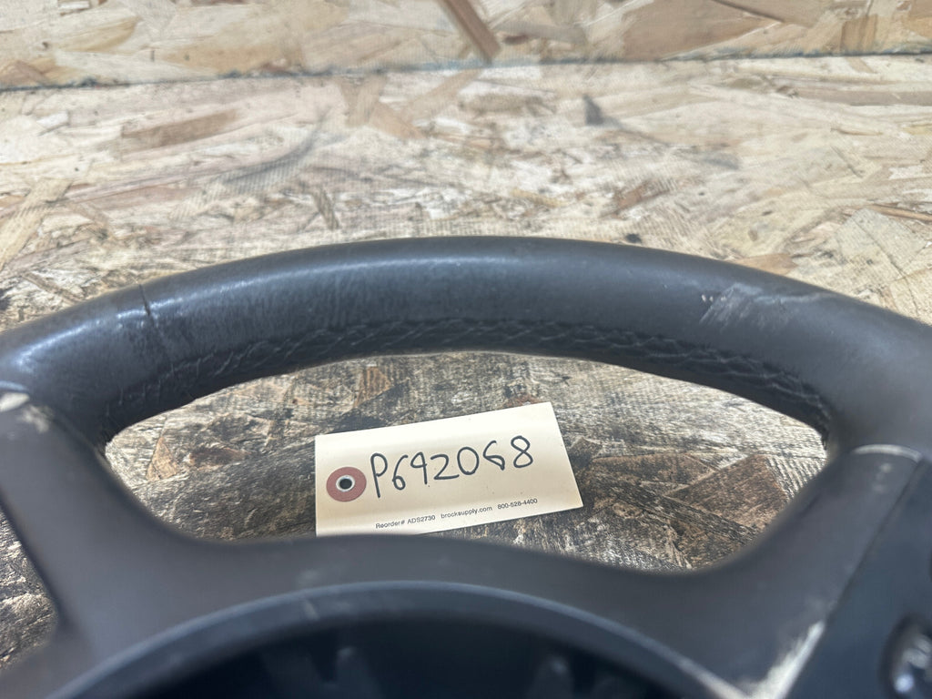 BMW 99-06 BROKEN E46 3 SERIES BLACK LEATHER SPORT STEERING WHEEL 101493/6760659