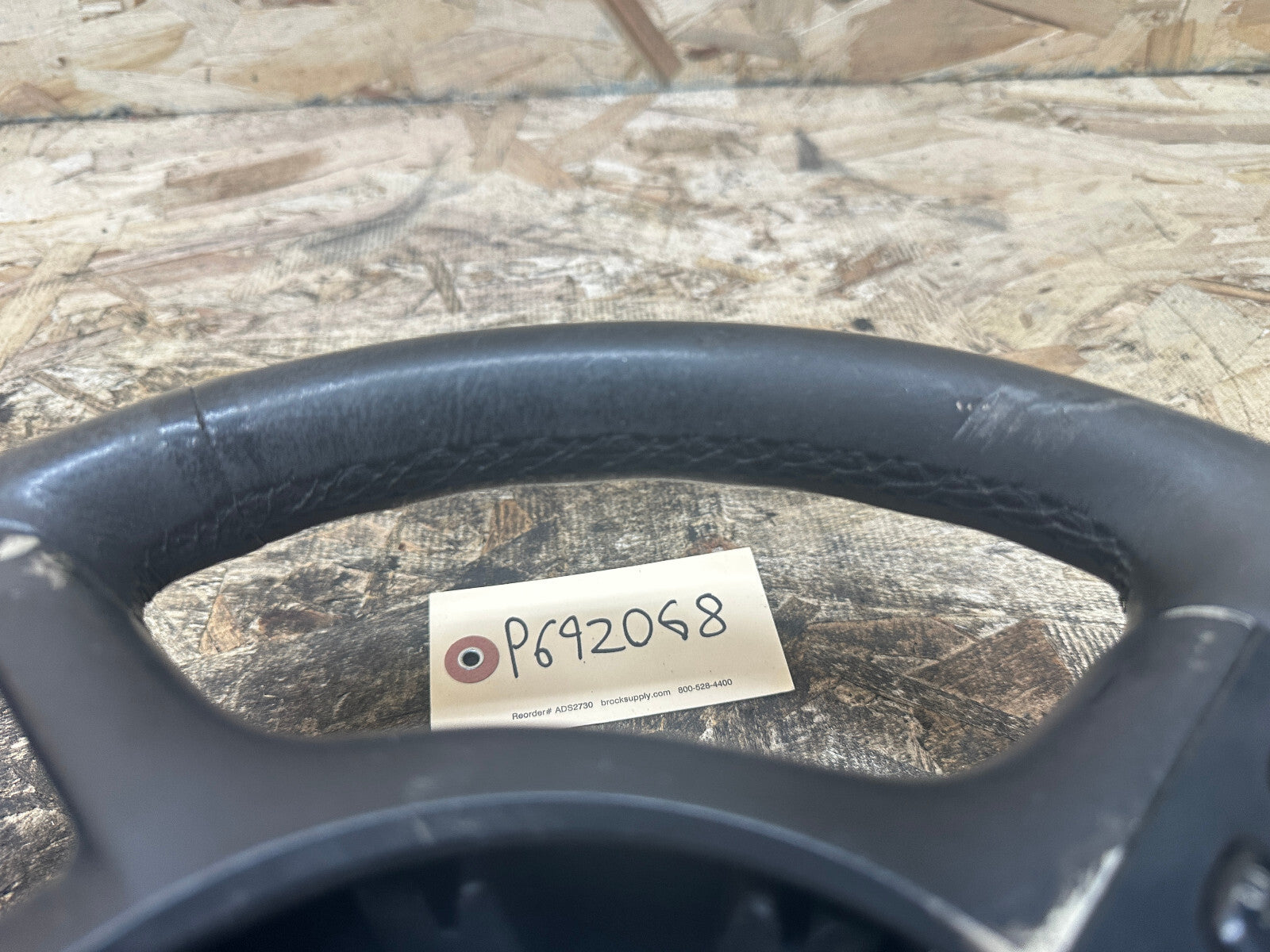 BMW 99-06 BROKEN E46 3 SERIES BLACK LEATHER SPORT STEERING WHEEL 101493/6760659