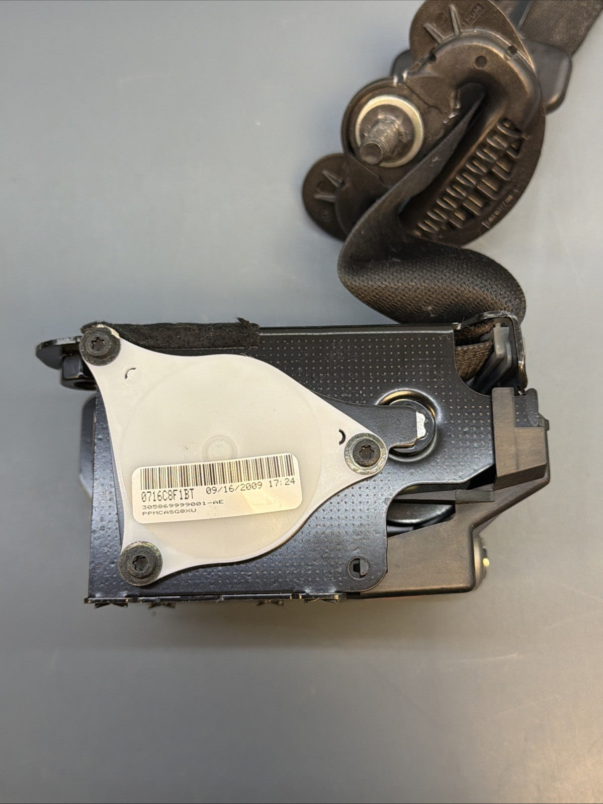 07-13 BMW X5 Front Right Passenger Seat Belt Retractor OEM S2717196808V