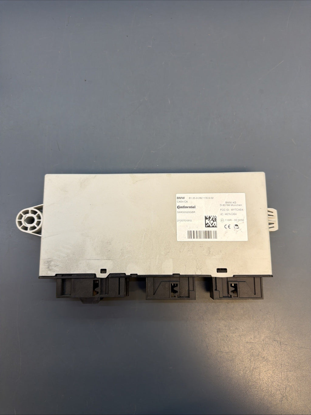 2011-13 BMW 535i ECM DME ECU ENGINE CAS4 MODULE KEY 7638781 0261S08148