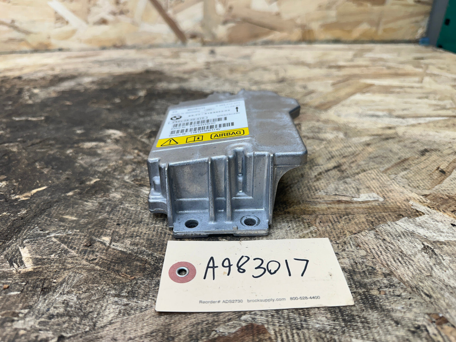 BMW 2004-2013 E82 E90 1/3 SERIES SAFTEY SRS CRASH SENSOR/CONTROL MODULE 9184433