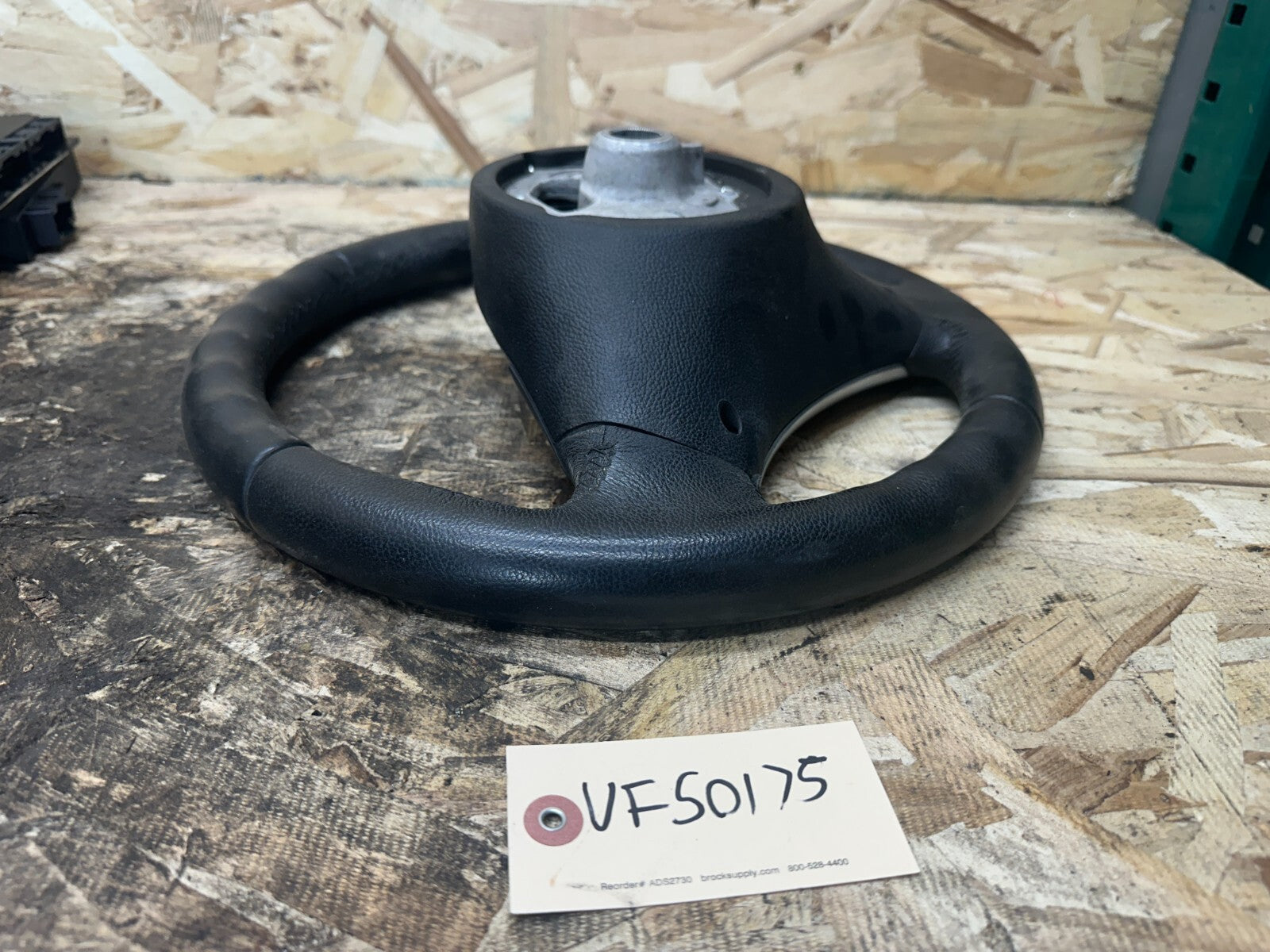 BMW 2006-2013 E9X 3 SERIES BLACK LEATHER STEERING WHEEL OEM 3051626