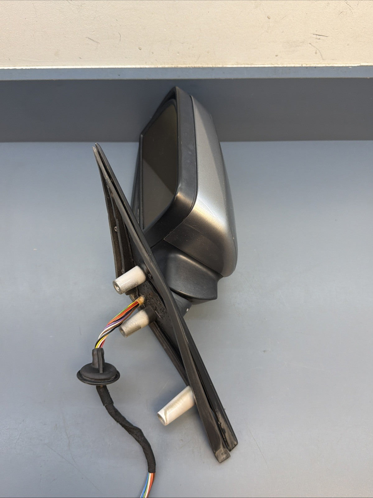 2007 BMW E60 530i Side View Mirror Black Left Driver OEM
