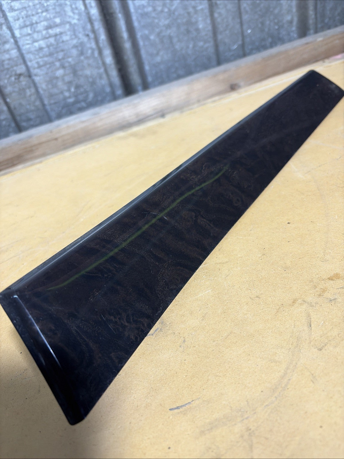OEM 2007-2010 BMW X3 E83 Dash Wood Grain Trim Dark Wood Right 1385792