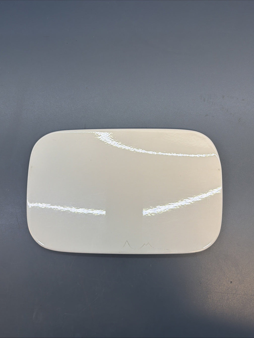 2007 OEM BMW X3 E83 Rear Fuel Gas Tank Flap Lid Cover White 51177055877