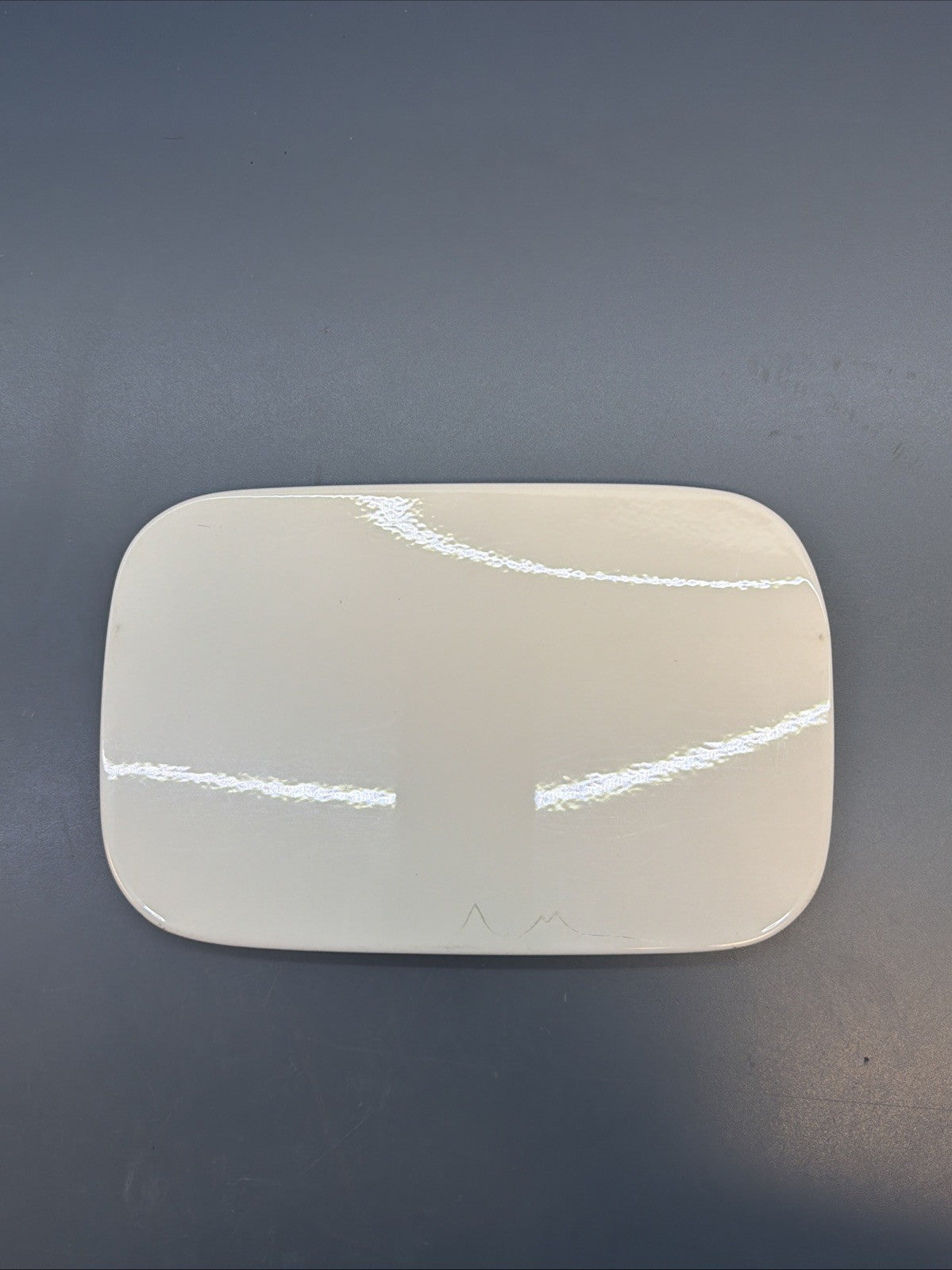 2007 OEM BMW X3 E83 Rear Fuel Gas Tank Flap Lid Cover White 51177055877
