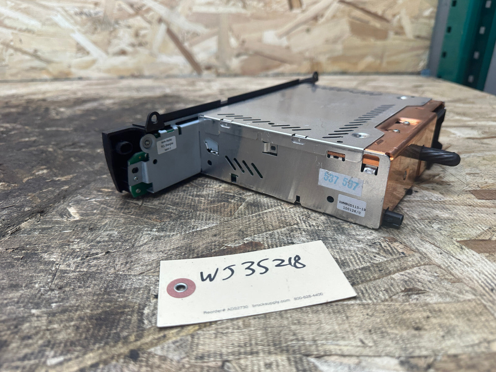 BMW 03-10 E83 X3 BUSINESS AM FM RADIO CD PLAYER OEM 9205280