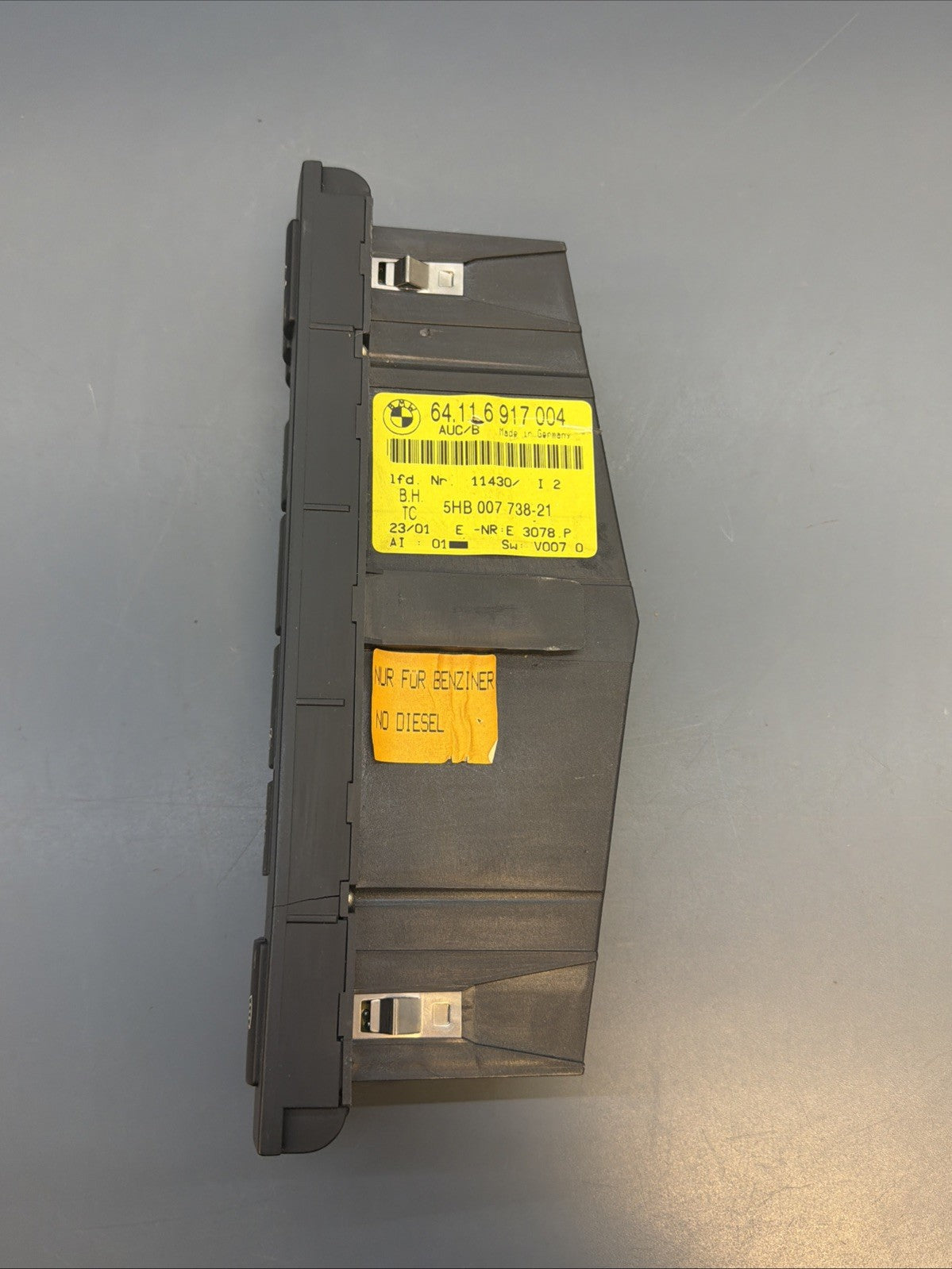 BMW 2001-2006 E46 3 SERIES AC HEATER CLIMATE CONTROL PANEL OEM 6917004