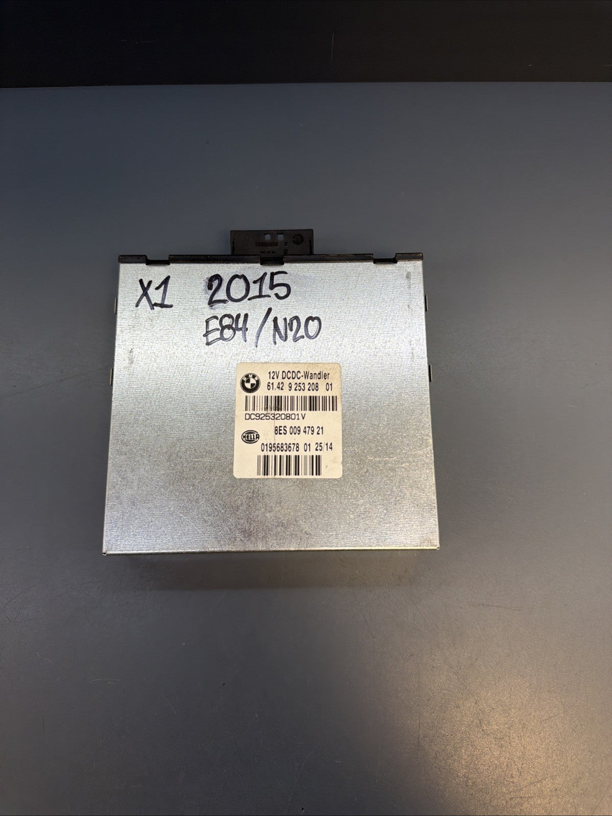 13-15 BMW X1 E84 VOLTAGE CONVERTER CONTROL MODULE OEM 9253208
