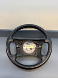 99-06 BMW OEM 325 STEERING WHEEL W/O CONTROL SWITCHES LEATHER BLACK OEM
