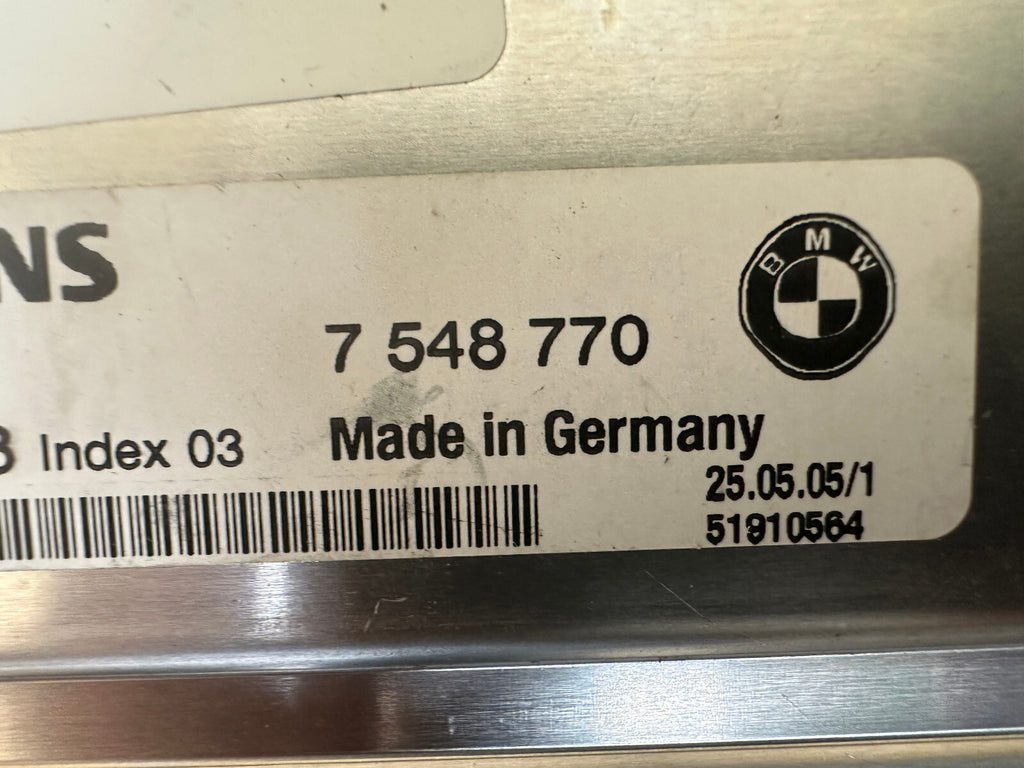 BMW 99-06 E46 E60 E83 3 5 SERIES X3 M54 ENGINE ECU+CAS+KEY 7548770 MS45.1